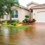 flooded house