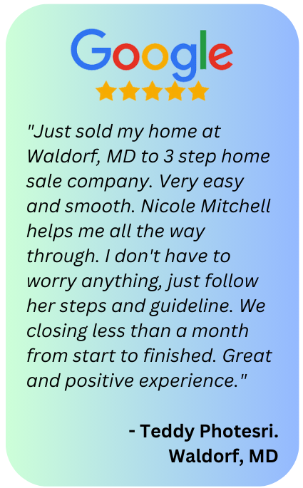 google review in sell my house fast virginia