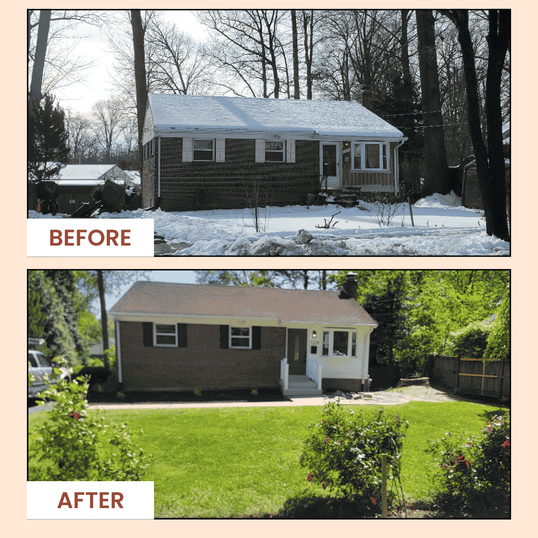 home before and after