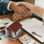 shaking hand for the contract