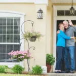 old couple happy for your house