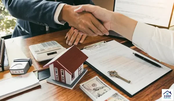 They shook hands after signing the agreement