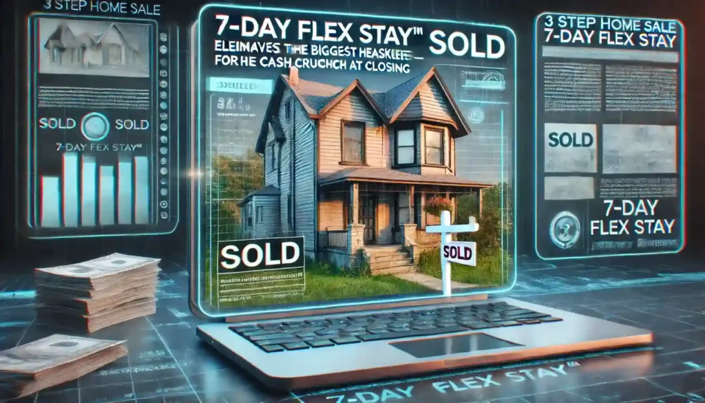 3 Step Home Sale 7 Day Flex Stay Program
