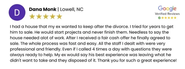 A seller’s testimonial after a successful closing