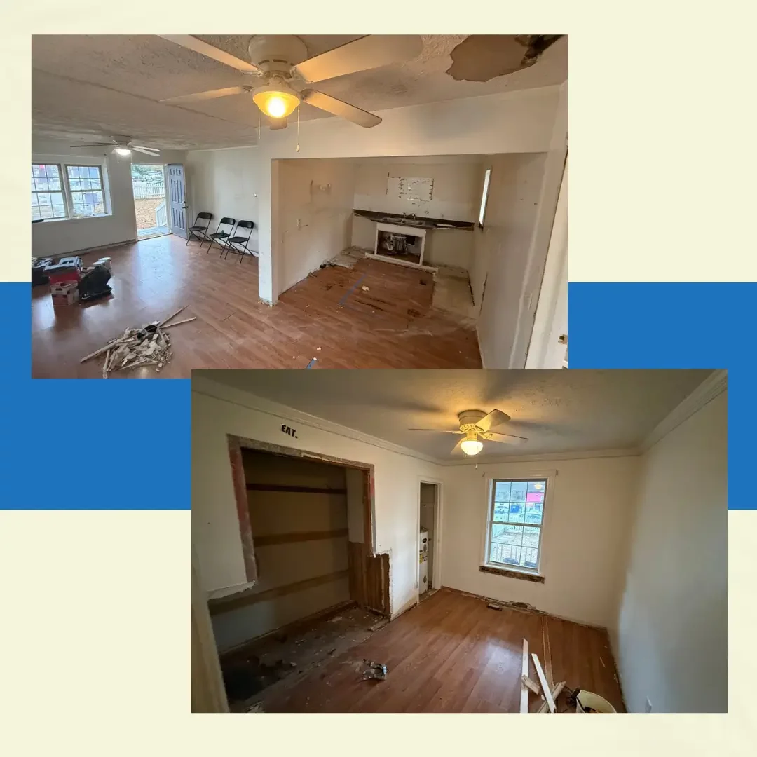 Sandston, VA property we bought as-is and renovated