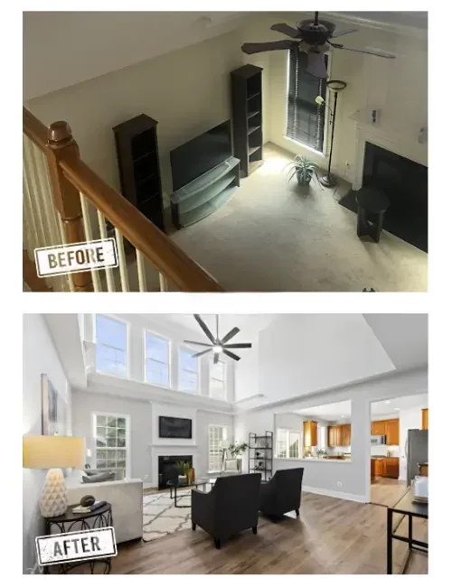 Renovation at 10965 Inspiration Point Place Manassas VA 20112.