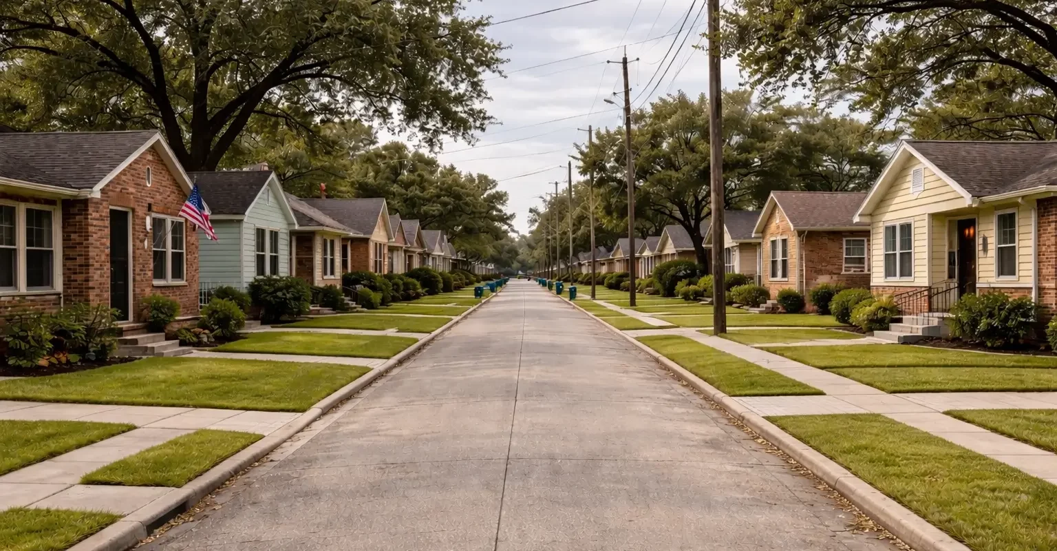 Texas neighborhood