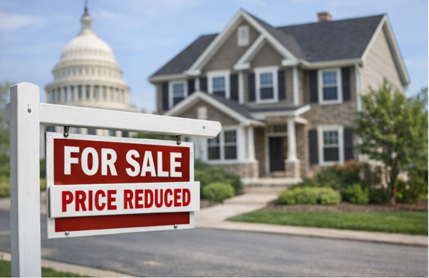 home price reductions in dc area 2026