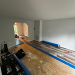 Home undergoing repairs