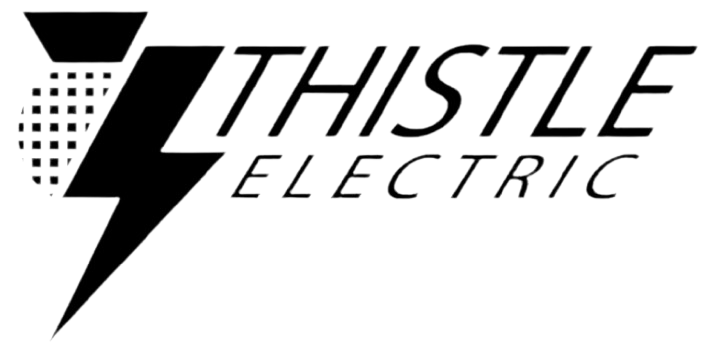 Logo for thistle electric, a contractor our we buy houses company works with