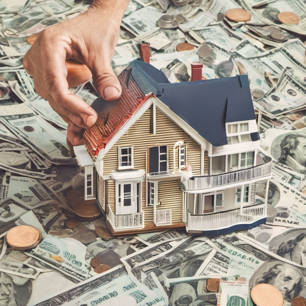 Picture of a house, indicating how someone can save money when selling their house fast for cash