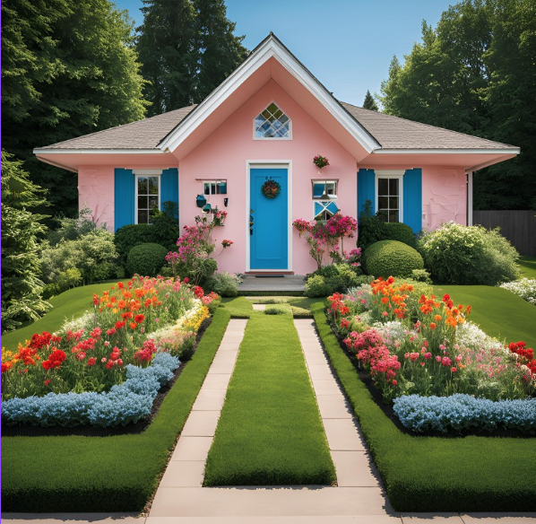 Pink house that may not be a good fit for the owner