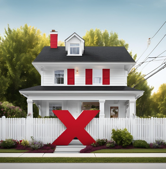 House that a house seller is holding on to for too long instead of selling