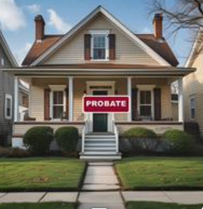House that is going through probate process