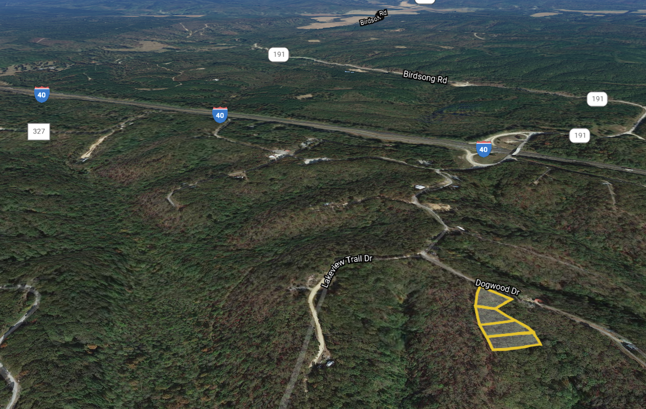 RARE UNRESTRICTED 1.75 Acre Quadruple Lot Minutes from Tennessee River