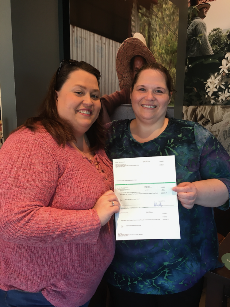 We were able to save Jody's purchase of her new home by buying her old home.