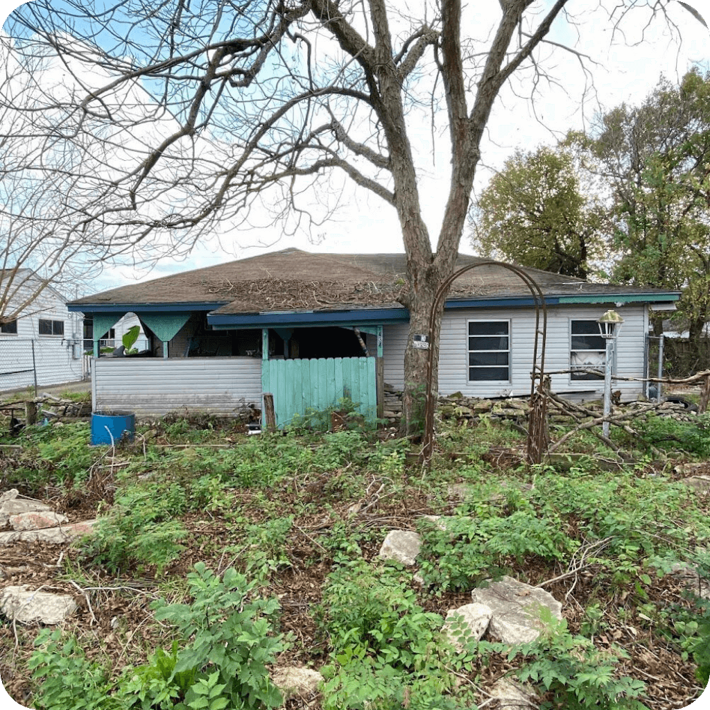 no need to make repairs we buy it as is