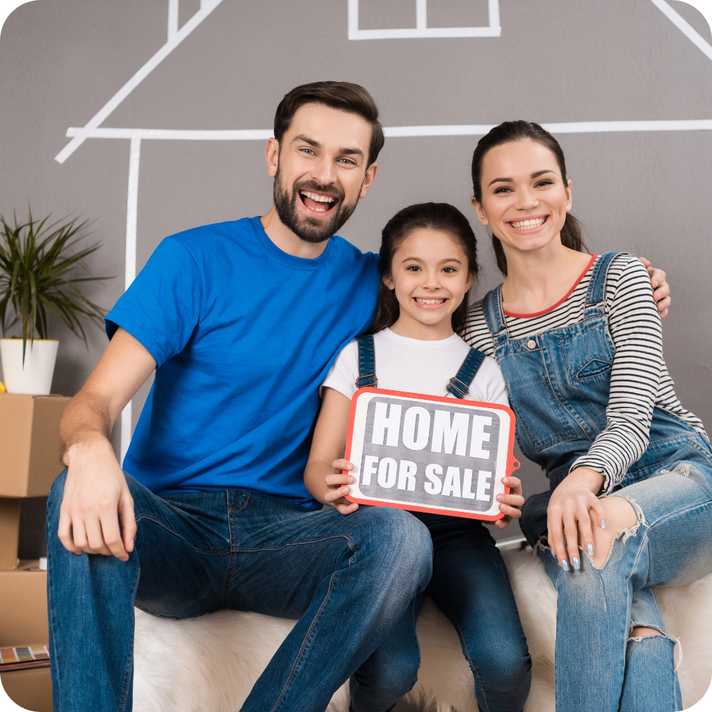Young couple selling their home to TX Cash Home Buyers