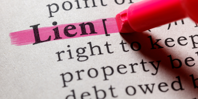 types of liens affecting home sellers