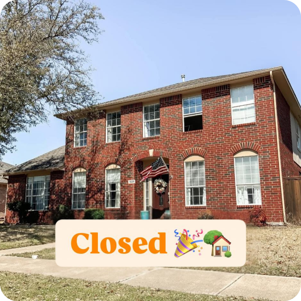 succesful closing in allen tx bought house for cash