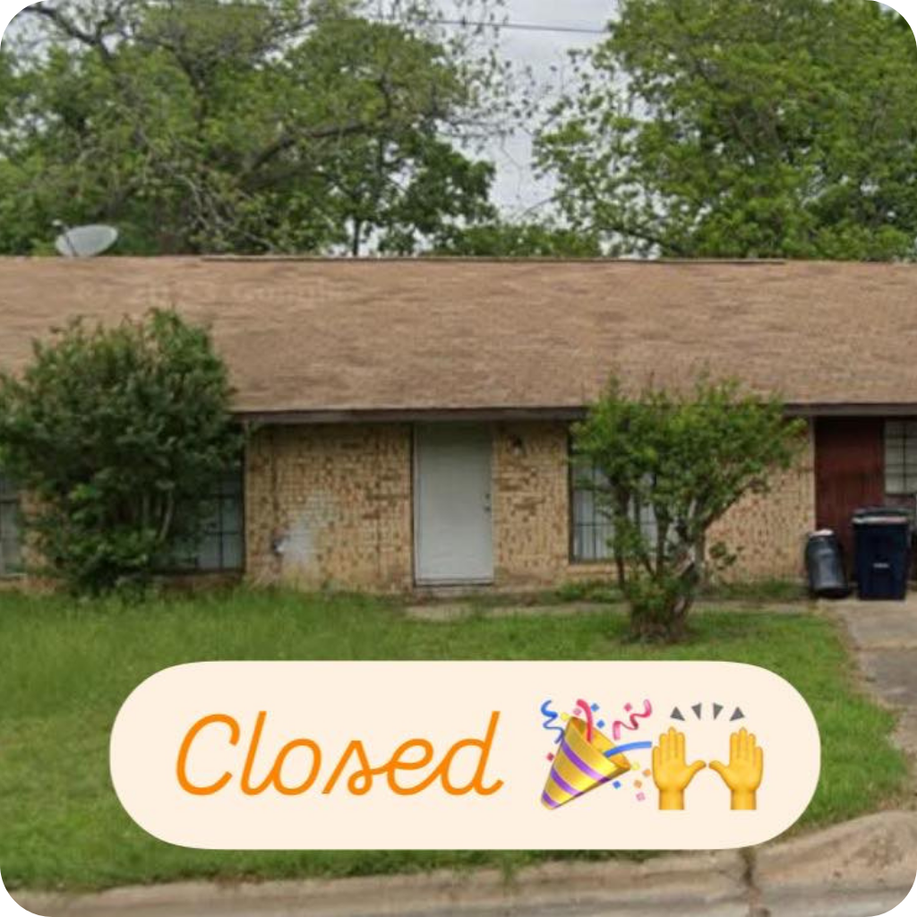 house sold quick for cash in brenham tx