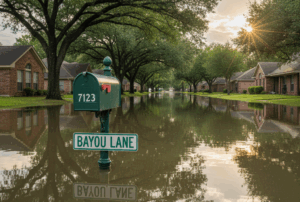 houston house in a flood zone