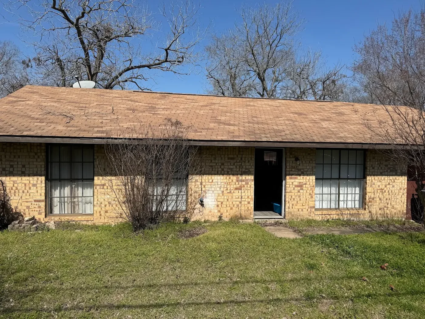Vacant inherited property in Brenham Texas