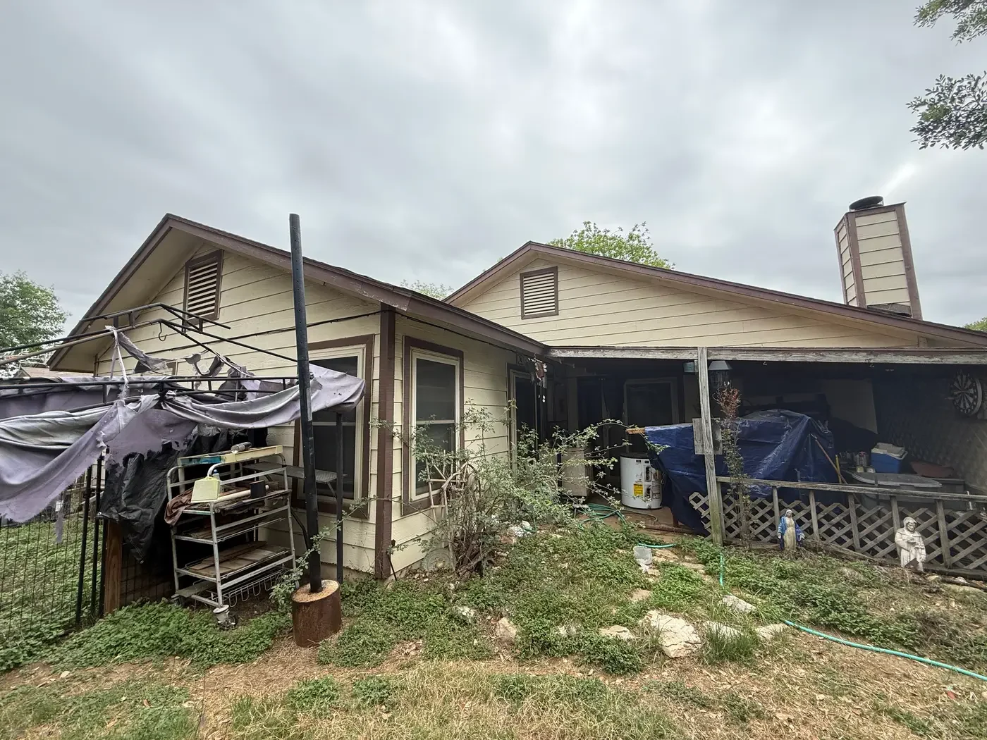 Property the seller could no longer maintain in San Antonio Texas