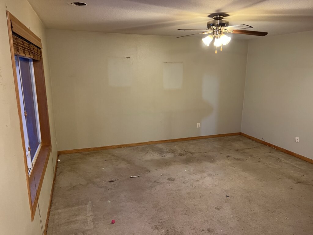 Bedroom before Minnesota