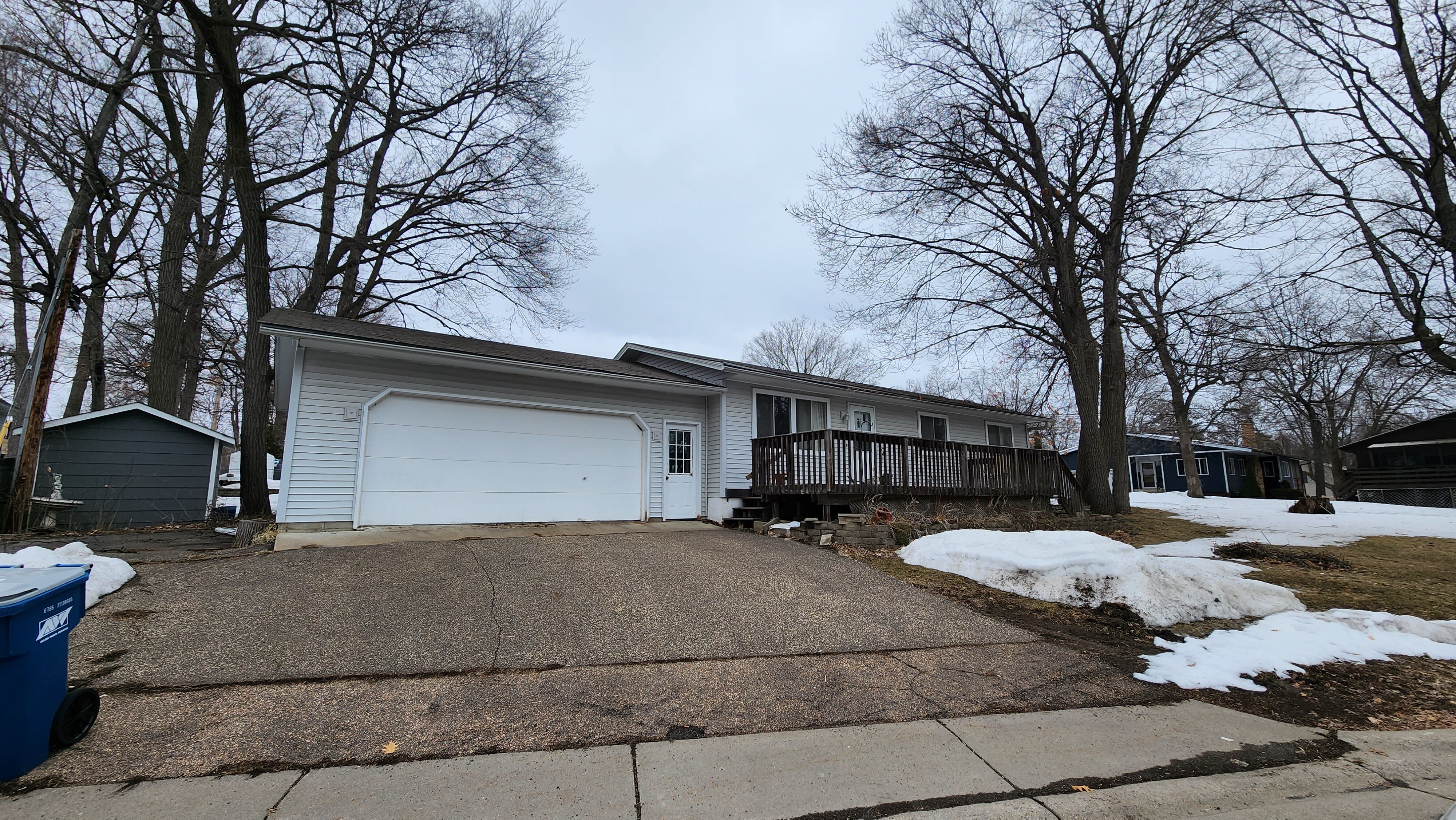 This is a house bought in Big Lake fast