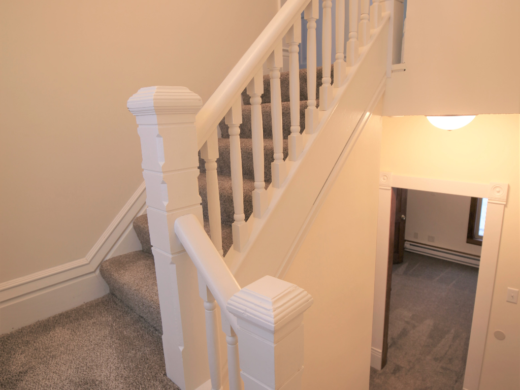 St. Paul Stairwell that Was Cleaned After Buying