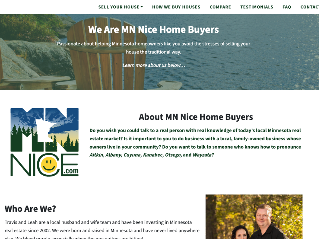 about us page