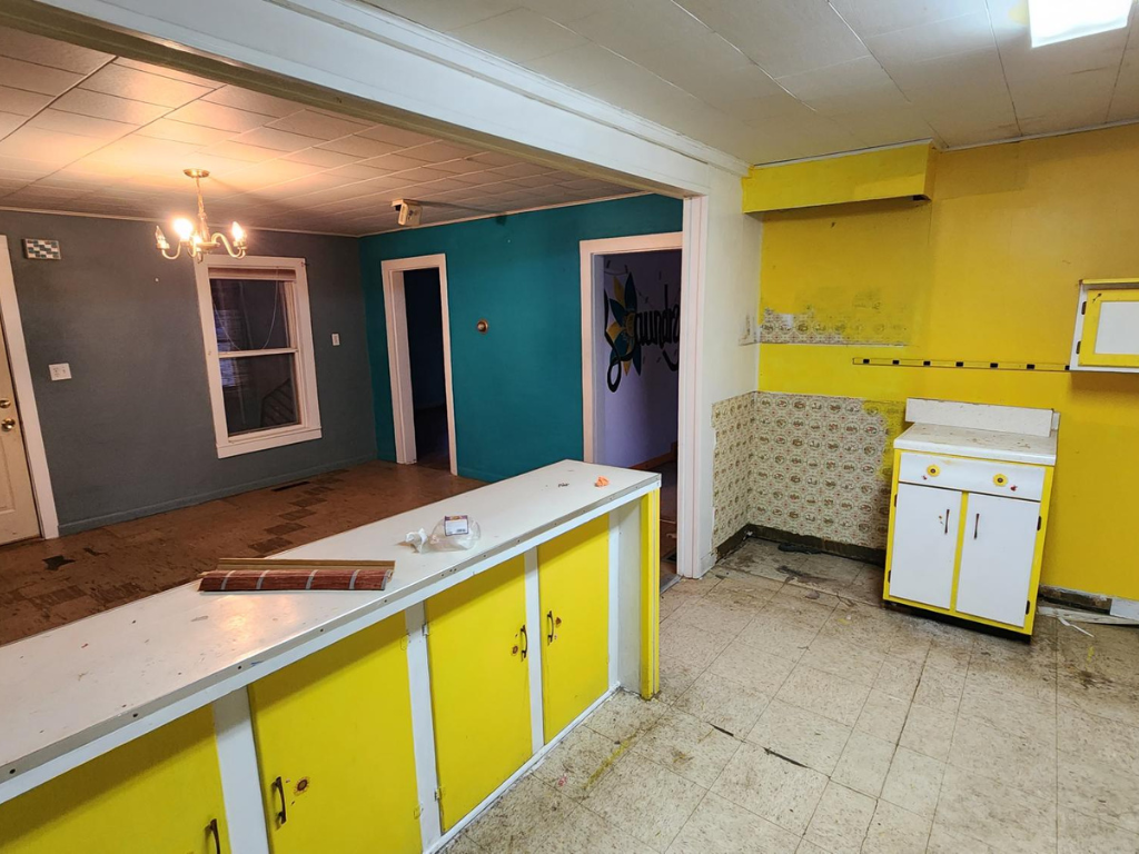 kitchen that needs repairs in Rochester MN