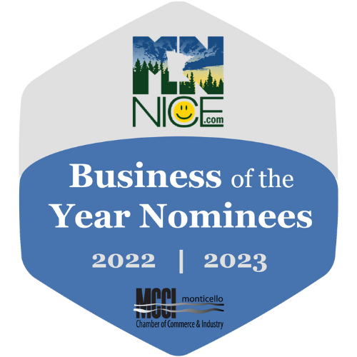 business of the year nominee badge