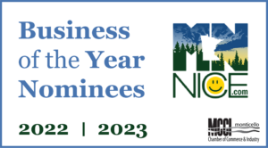 Business of the year nominee certificate