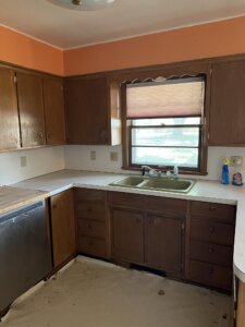 Unfinished Kitchen in Minnesota