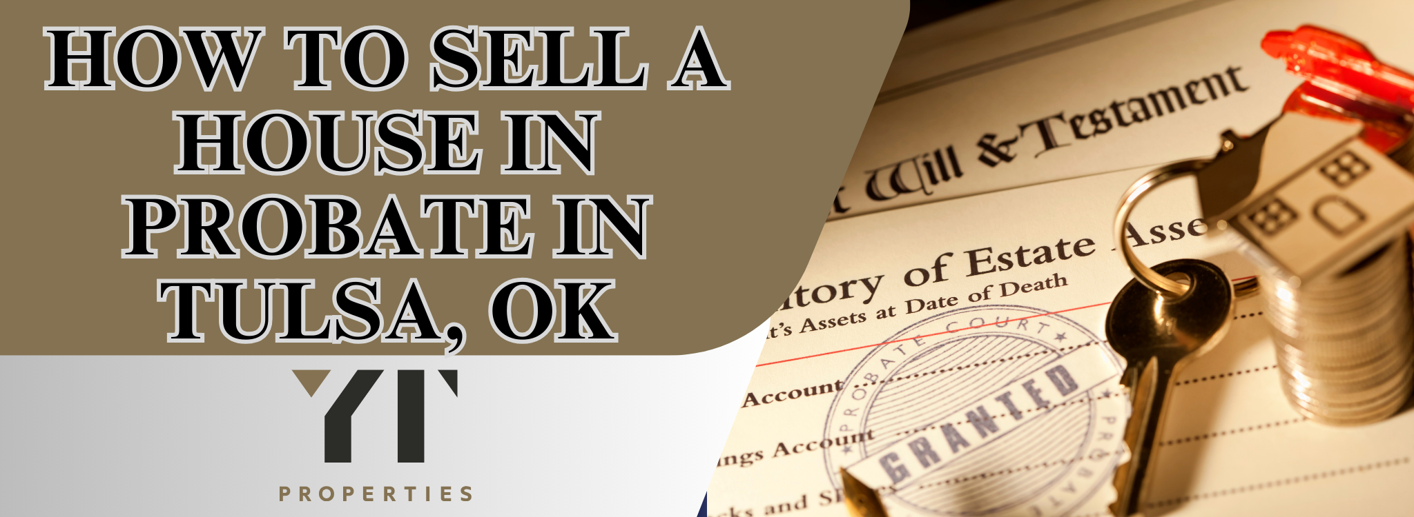 how to sell probate house in Tulsa