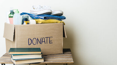 We donate whatever we can