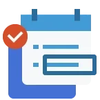 Close on your schedule - Icon