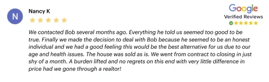 Nancy K - Review Card