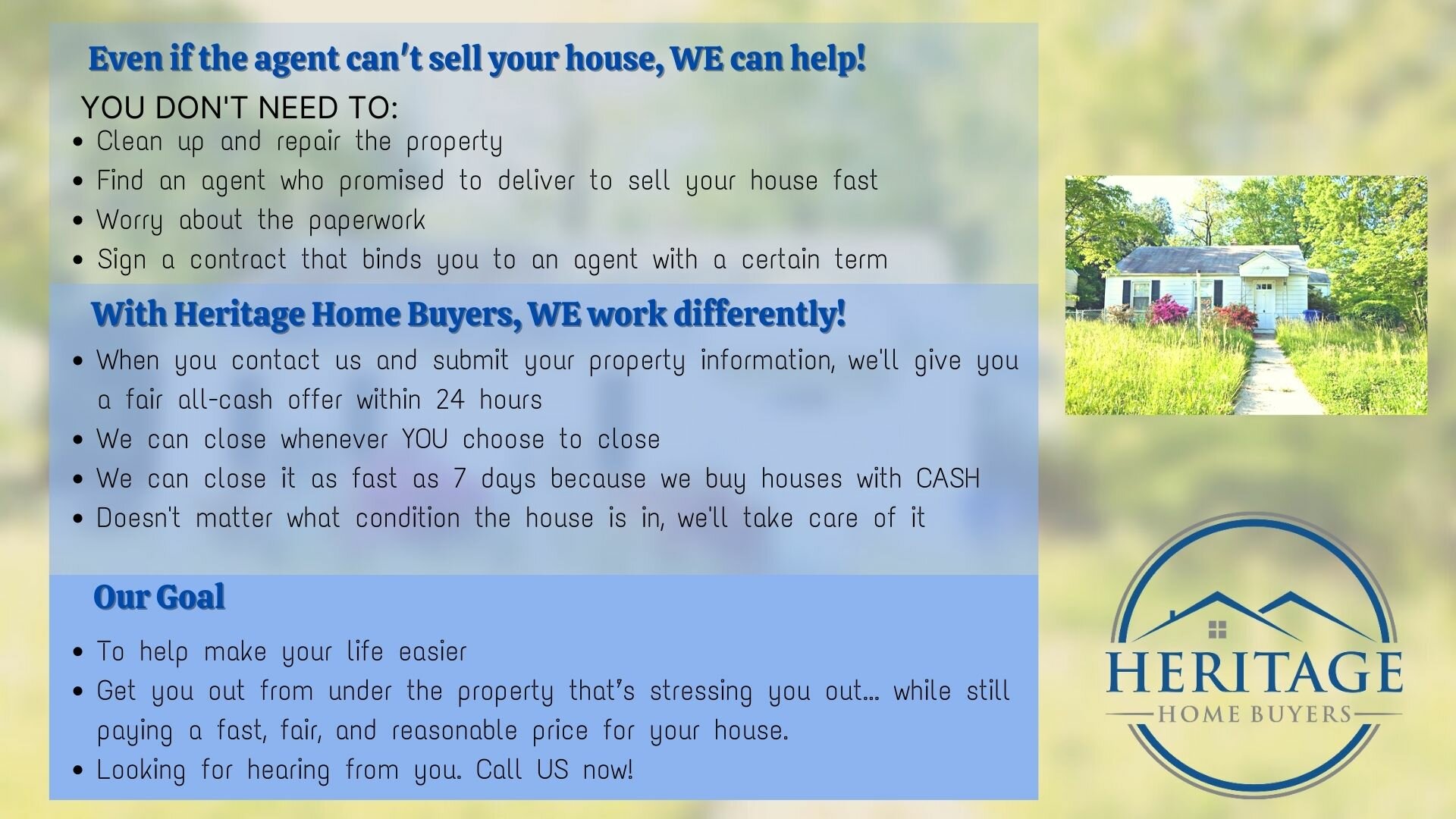 Sell My House Fast the Wiregrass of Alabama We buy houses in the
