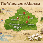 Wiregrass Alabama real estate market map for cash home buyers and investors