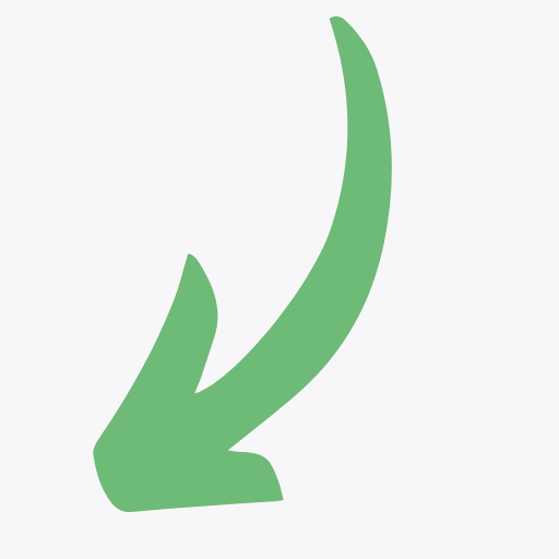 green arrow pointing to advantages