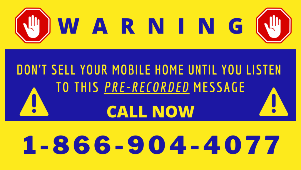 how to sell mobile home