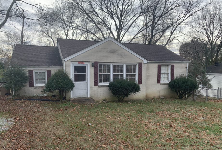 A Nashville house Tasha bought as-is, before any repairs