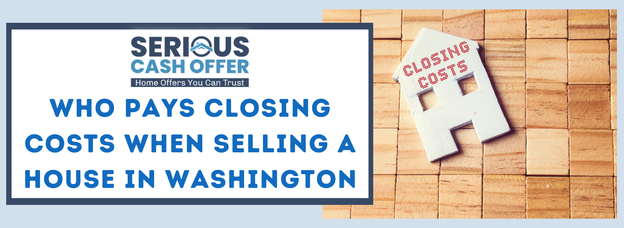 Who bears closing costs when selling a house In Washington