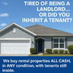 Florida rental home being sold with tenants in place to a cash home buyer, HouseKey Offers.