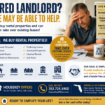 Tired Florida landlord dealing with maintenance issues, late rent, and tenant problems while exploring options to sell a rental property to HouseKey Offers.