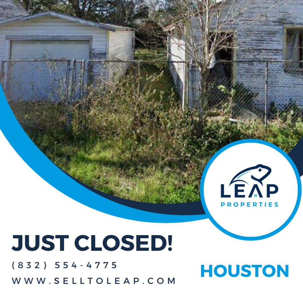 abandoned house in houston