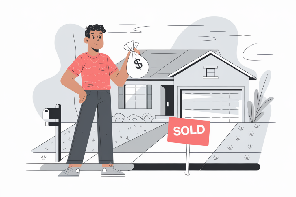 We buy houses for cash